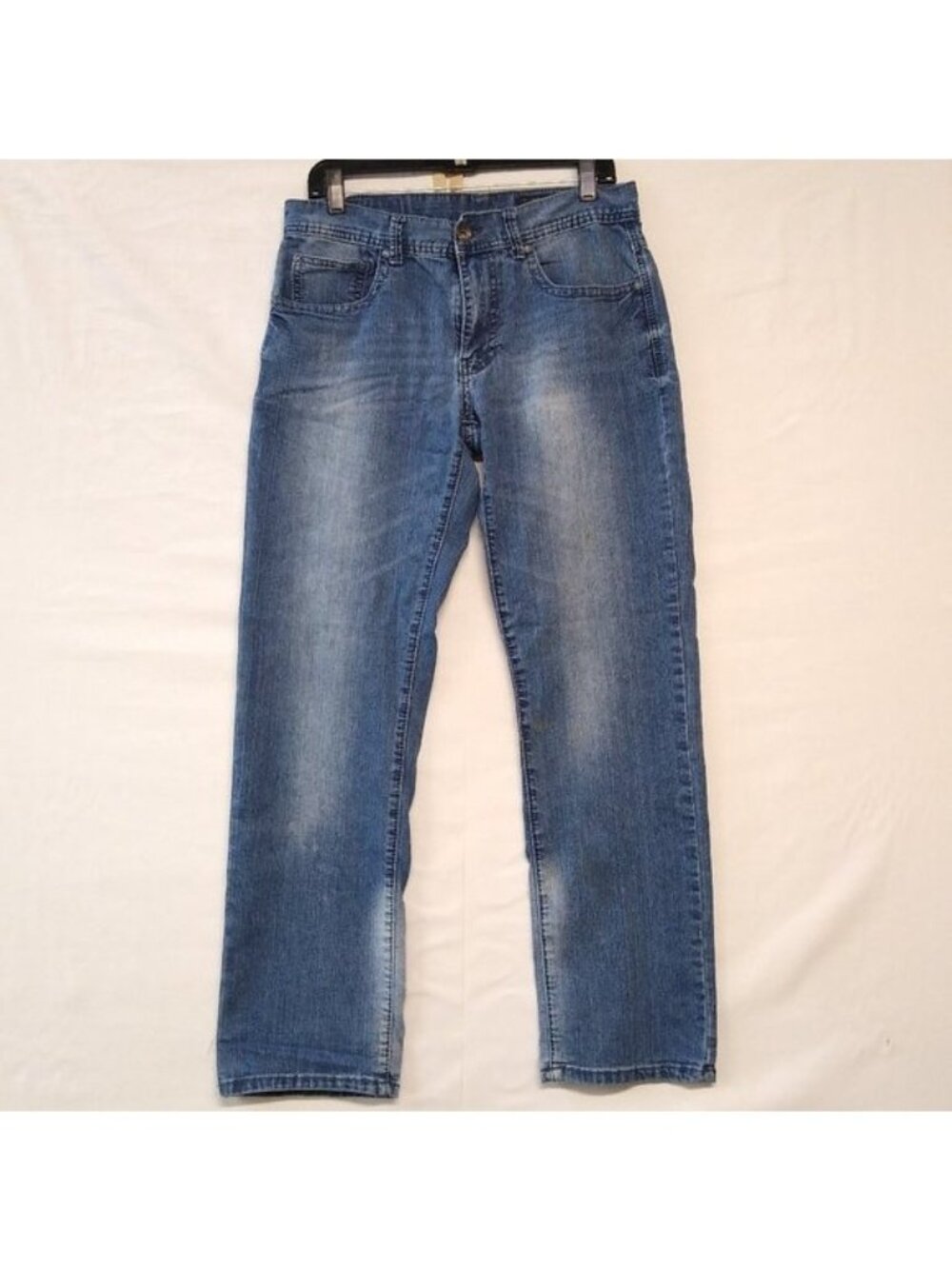 TK Axel Harwinton Low Rise Slim Straight Distressed Men 32x32 Jeans AX41005-57S